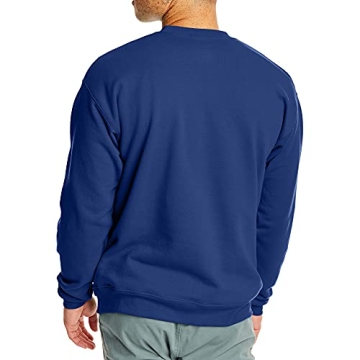 Hanes EcoSmart Men’s Comfort Sweatshirt in Deep Royal