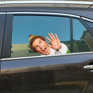 Funny Buddy The Elf Christmas Stickers & Decals