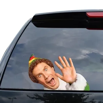 Funny Buddy The Elf Christmas Stickers & Decals