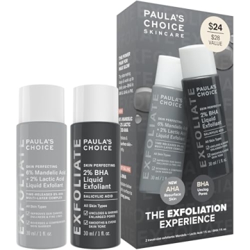 Paula's Choice Exfoliation Kit, Travel-Size Duo for Glowing Skin