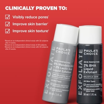 Paula's Choice Exfoliation Kit, Travel-Size Duo for Glowing Skin