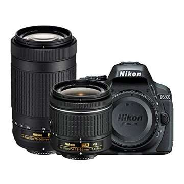 Nikon D5300 Digital SLR Camera Dual Lens Kit - Explore Photography