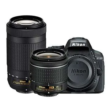 Nikon D5300 Digital SLR Camera Dual Lens Kit - Explore Photography
