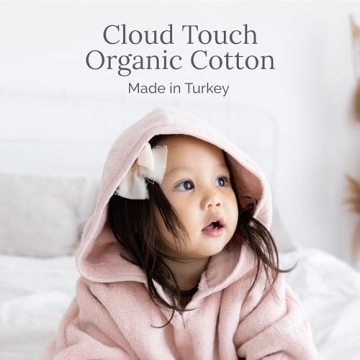 Natemia Kids Poncho Towel - Cute Organic Hooded Towels