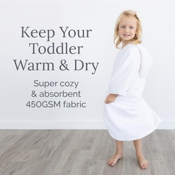 Natemia Kids Poncho Towel - Cute Organic Hooded Towels