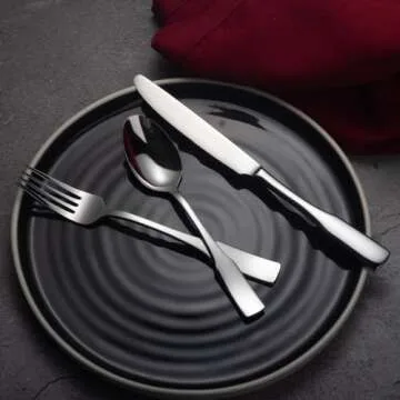 Alata Kate 20-Piece Silverware Set - Stylish and Durable