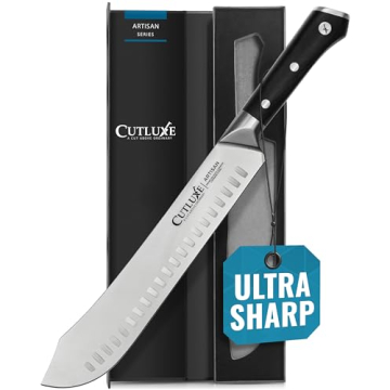 Cutluxe 10" Butcher Knife - Razor Sharp Forged Steel