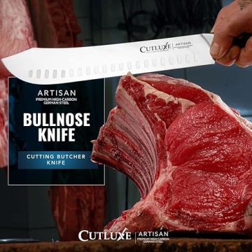 Cutluxe 10" Butcher Knife - Razor Sharp Forged Steel