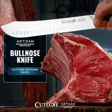 Cutluxe 10" Butcher Knife - Razor Sharp Forged Steel