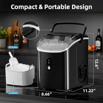 Antarctic Star Nugget Ice Maker Portable Sonic Ice Maker