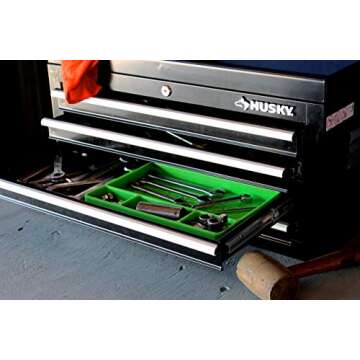 Gripty Premium Silicone Tool Tray - Flexible, Easy Clean