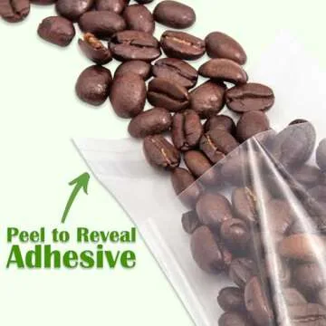 200 pcs 3x4 Crystal Clear Resealable Recloseable Cellophane/SelfSeal Bags