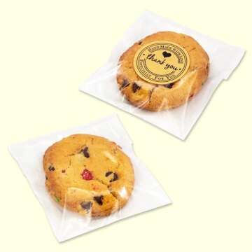 200 pcs 3x4 Crystal Clear Resealable Recloseable Cellophane/SelfSeal Bags