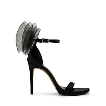 DREAM PAIRS Women's High Stiletto Heels with Adjustable Bow