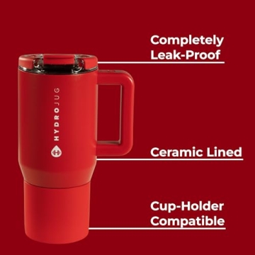 HydroJug Coffee Traveler 20 oz Insulated Mug for Hot Drinks