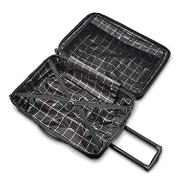 Stylish Black Marble 21" American Tourister Carry-On Luggage