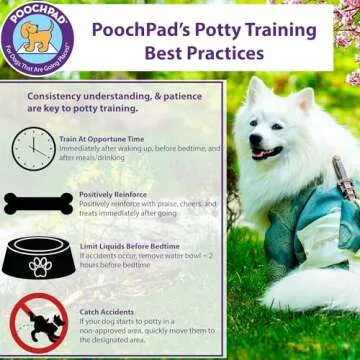PoochPad Potty Training Attractant Spray for Dogs & Puppies 16 oz, Made in USA, Indoor Potty Pad & Outdoor Use, Dog Training & Behavior Aids Housebreaking Supplies