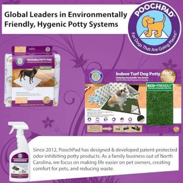 PoochPad Potty Training Attractant Spray for Dogs & Puppies 16 oz, Made in USA, Indoor Potty Pad & Outdoor Use, Dog Training & Behavior Aids Housebreaking Supplies