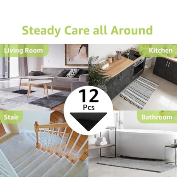 Rabenda Non-Slip Rug Grippers for Hardwood Floors