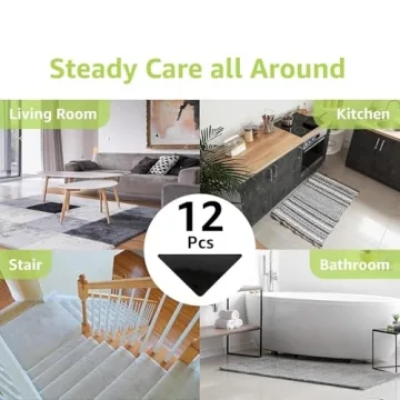 Rabenda Non-Slip Rug Grippers for Hardwood Floors