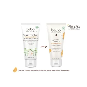 Babo Botanicals Fragrance-Free Diaper Cream for Babies