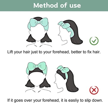 JINS-Hung Facial Spa Headband 3-Pack for All Hair Types