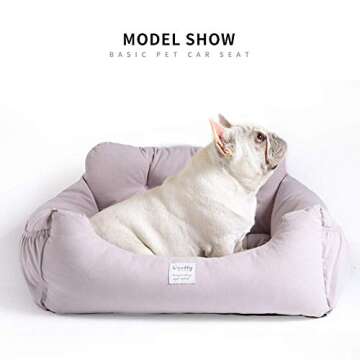 Aidou Dog car seat, Dog Booster seat for Small Medium Large Dogs Cats,pet Travel Booster seat, Dog S...