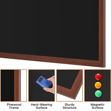 Durable Magnetic Chalkboard for Home and Offices