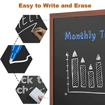 Durable Magnetic Chalkboard for Home and Offices