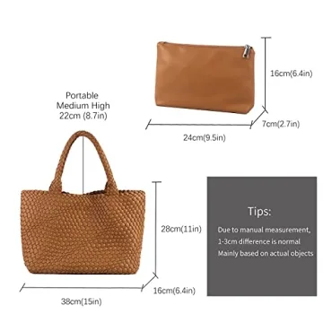 Lmkids Vegan Leather Tote Bag for Stylish Summer Travel