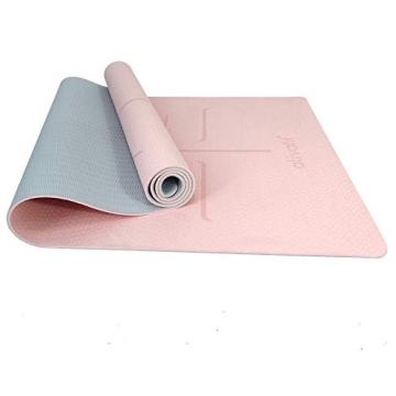 ATIVAFIT Non Slip TPE Yoga Mat - Eco-Friendly and Cushioned