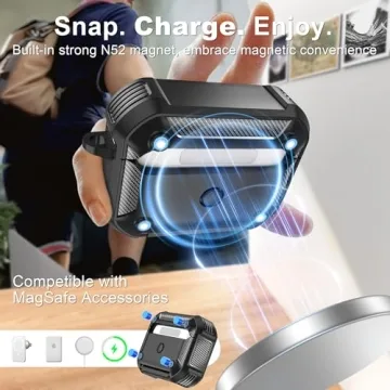 RFUNGUANGO AirPods Pro 3 Protective Case with Phone Holder