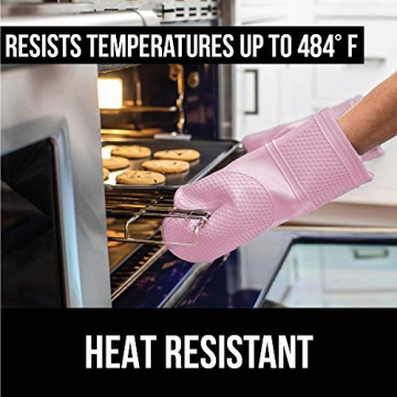 Gorilla Grip Silicone Oven Mitts for Safe Cooking