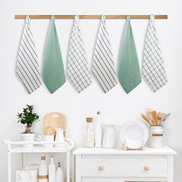 LANE LINEN Kitchen Towels Set - Stylish & Absorbent Dish Towels