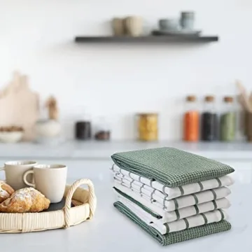 LANE LINEN Kitchen Towels Set - Stylish & Absorbent Dish Towels