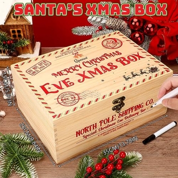 Huwena Christmas Eve Gift Box - Personalized Holiday Keepsake