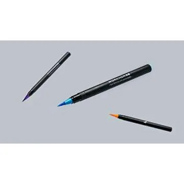 Watercolor Brush Pens - 24 Markers and Refillable Brush