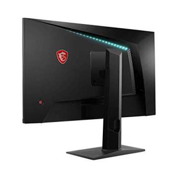 MSI QHD Rapid-IPS Quantum DOT Gaming Non-Glare Super Narrow Bezel 1ms 2560 x 1440 165Hz Refresh Rate Adjustable Arm G-Sync Compatible 27” Gaming Monitor (Optix MAG274QRF-QD),Black