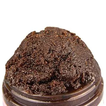 Mojo Spa Chocolate Truffle Face and Body Scrub | Cocoa, Vanilla Scent | Detoxifying Sugar Based Exfo...