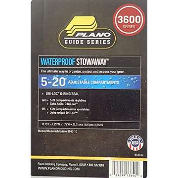 Plano 3640 Waterproof Stowaway - Durable Storage Solution