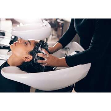 Shampoo Bowl Neck Rest - Neck Cushion for Salon Sinks - Silicone Cushion for Wash Basin - Salon Sink Neck Cushion - Salon Neck Rest - Shampoo Neck Rest for Sink