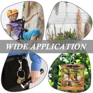 ERKOON Double Ended Bolt Snaps with 220lbs Capacity