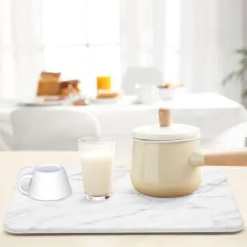 Quick Dry Diatomaceous Earth Dish Drying Mat for Kitchen