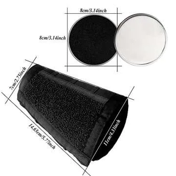 Pinkiou Makeup Brushes Color Removal Cleaner Sponge + Switch Armband Cleaner Arm Sponge 2 in 1 Set