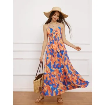 Grace Karin Summer Maxi Dress - Casual Beach Wear