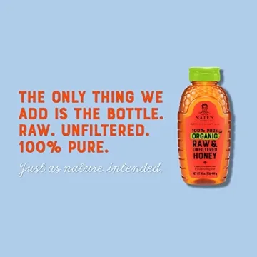 Nate's Organic Raw Unfiltered Honey - 16oz Bottle