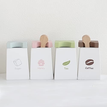 Discover nunukids Wooden Tea Set for Fun Pretend Play