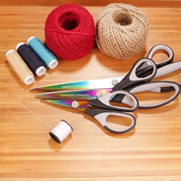 JubileeYarn Titanium Softgrip Scissors Set for Crafts