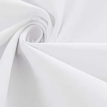 Felisa Blue Striped Shower Curtain Liner with Double Knot Fringe, Farmhouse Boho Fabric Shower Curtain for Bathroom,Machine Washable,72"x72"