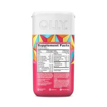 OLLY Ultra Strength Prenatal Multivitamin Softgels, Supports Healthy Growth, Brain Development, Iron, Folic Acid, DHA, Vitamins C, E, 30 Day Supply-60 Count